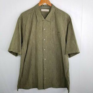Tommy Bahama Mens Silk Blend Hawaiian Camp Shirt